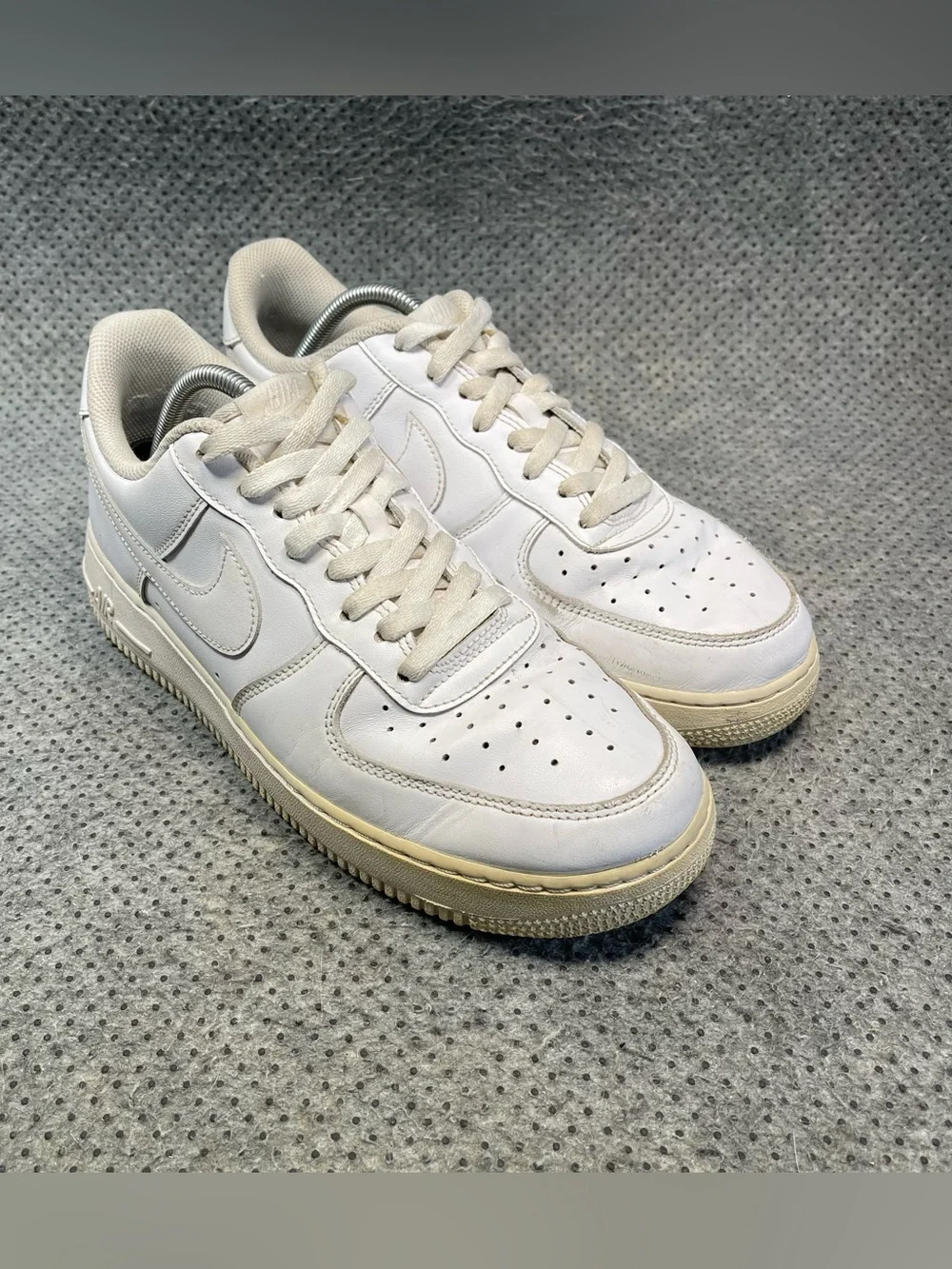 Nike Air Force 1 ‘07 Triple White Shoes Size 10 Men’s